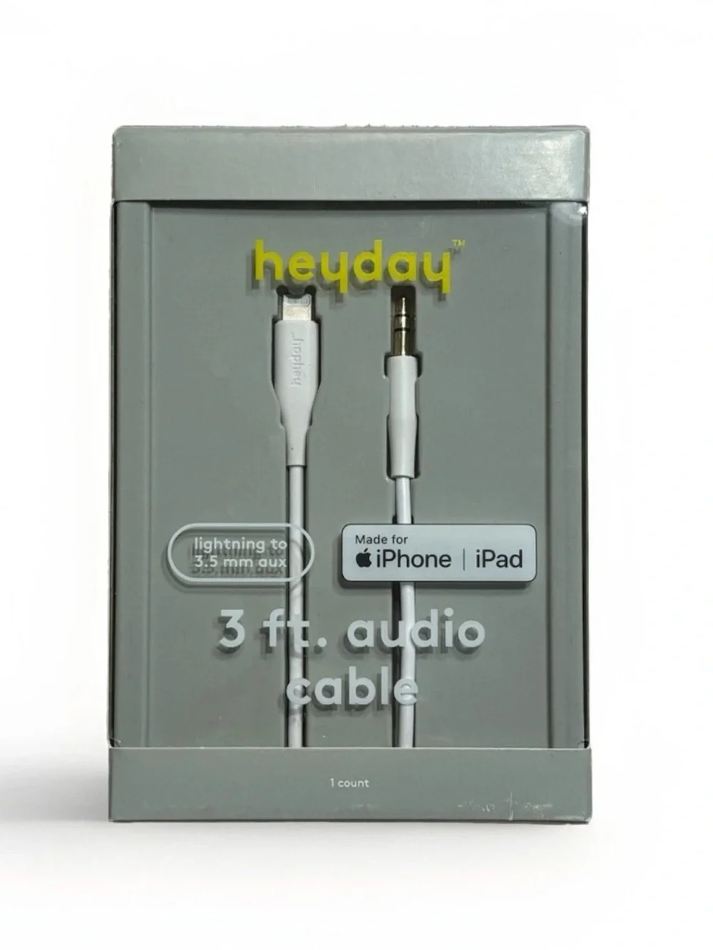 Heyday White Lightning to USB Cable for Apple Devices